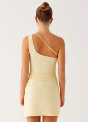 Elane Mini Dress - Yellow