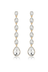 Crystallized Drop Earrings