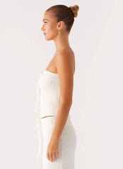 Blakely Tube Top - Ivory