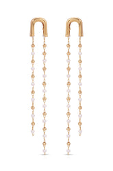 Double Chain Drop Earrings