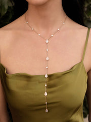 Marquise Crystal Lariat