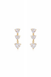 Queen of Hearts Crystal Earrings