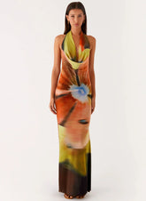 Raellia Maxi Dress - Moody Floral