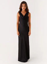Arya Maxi Dress - Black