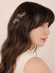 Starfish Cluster Barrette Set
