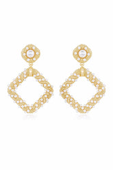 Pearl Knocker Earrings