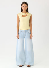 Luxie Top - Yellow