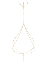 Crystal Baguette Body Chain