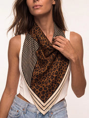 Leopard Stripe Scarf