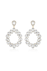 Ring It In Crystal Earrings