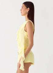 Sun Up Top - Yellow
