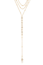 Bali Dreams Crystal Lariat Necklace