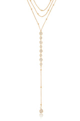 Bali Dreams Crystal Lariat Necklace