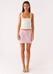Kandi Mini Skirt - Pink