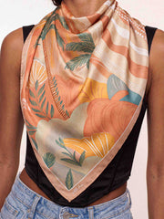 Coastal Palm Scarf