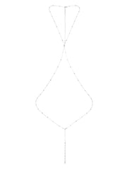 Simple Crystal X Body Chain