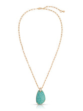 Majestic Stone Pendant Necklace