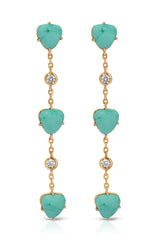 Turquoise Solstice Dangle Earrings