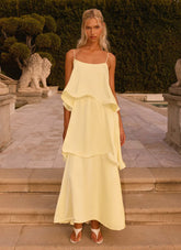 Becka Maxi Dress - Yellow