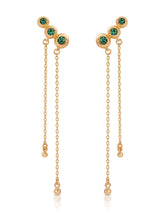 Emerald City Waterfall Earrings