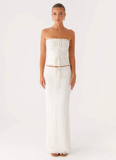 Blakely Maxi Skirt - Ivory