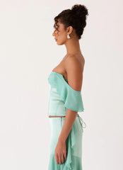 Deenesa Corset Top - Mint