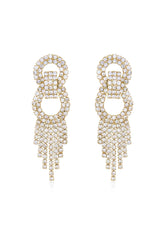Crystal Gatsby Statement Earrings