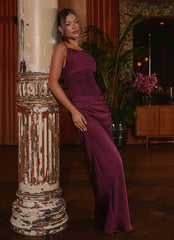 Eternal Energy Maxi Dress - Merlot