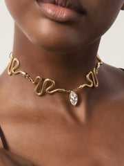 Serpentina Snake Choker