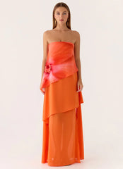 Persuasive Maxi Dress - Orange Blossom