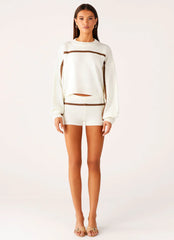 Paolo Knit Sweater - Off White