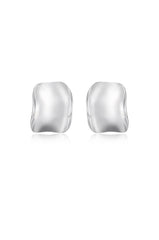 Curved Stud Earrings