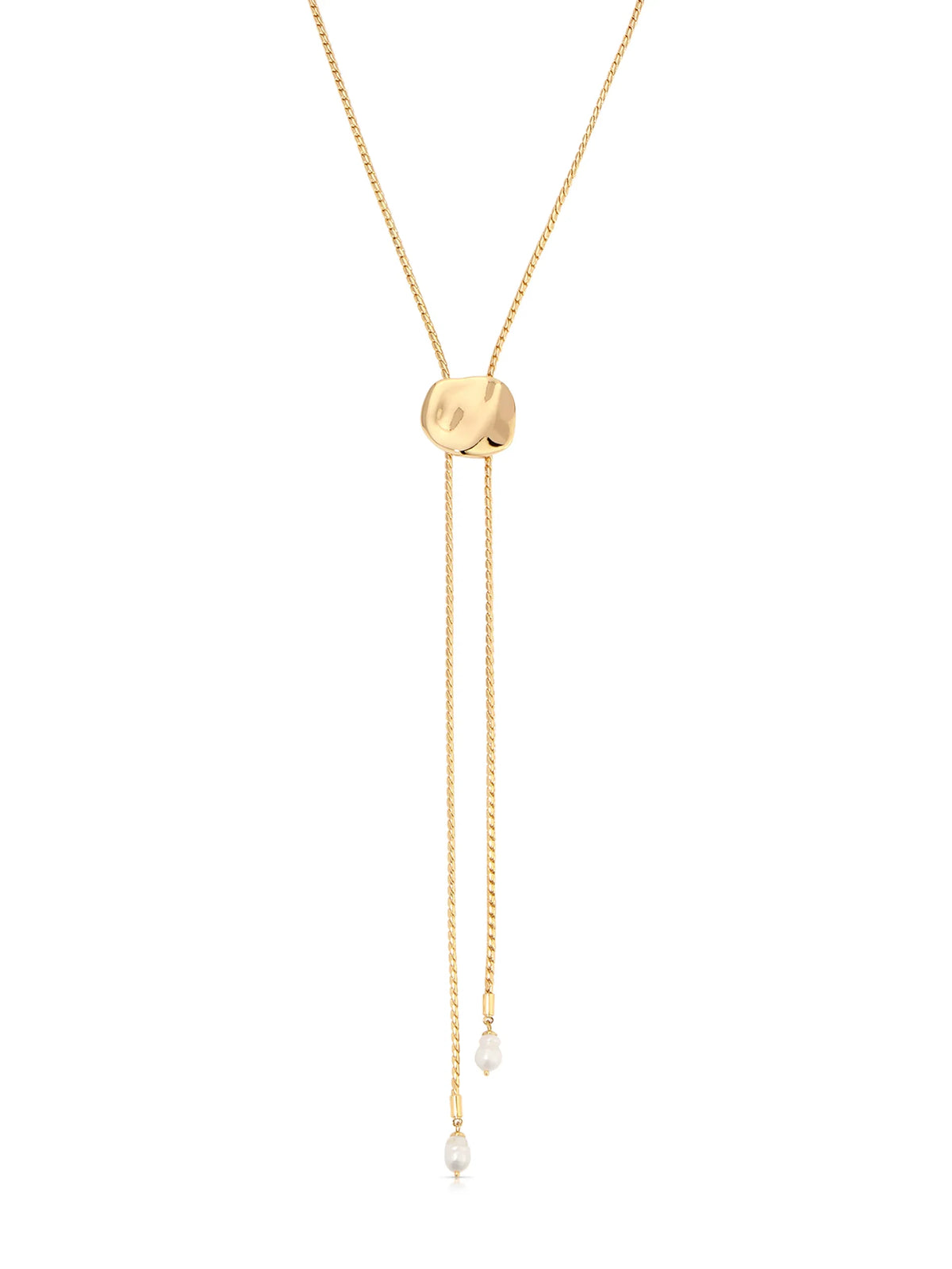 Liquid Luxe Bolo Necklace