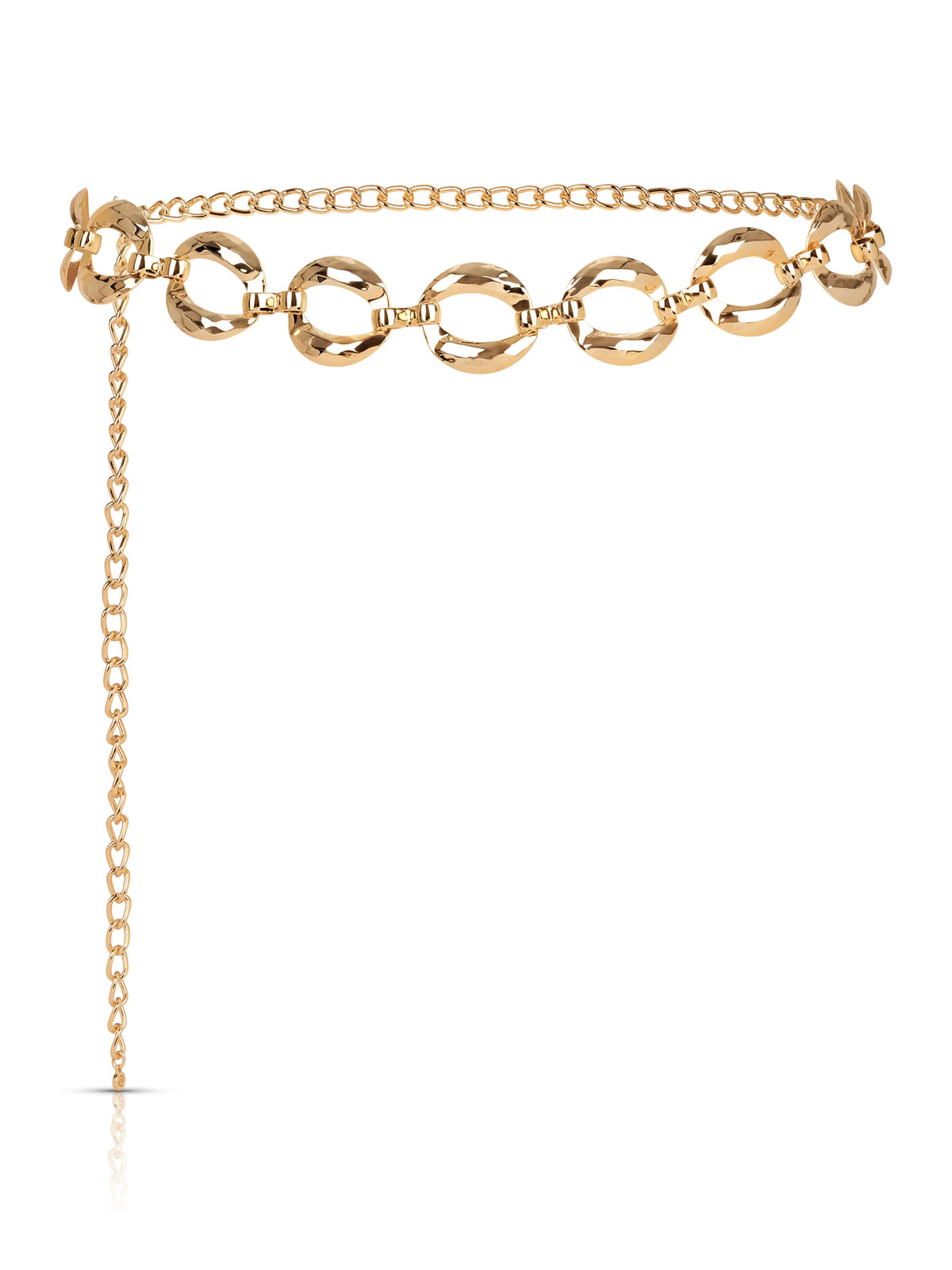 Hammered Rings Belt