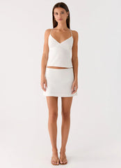 Sangria Top - White