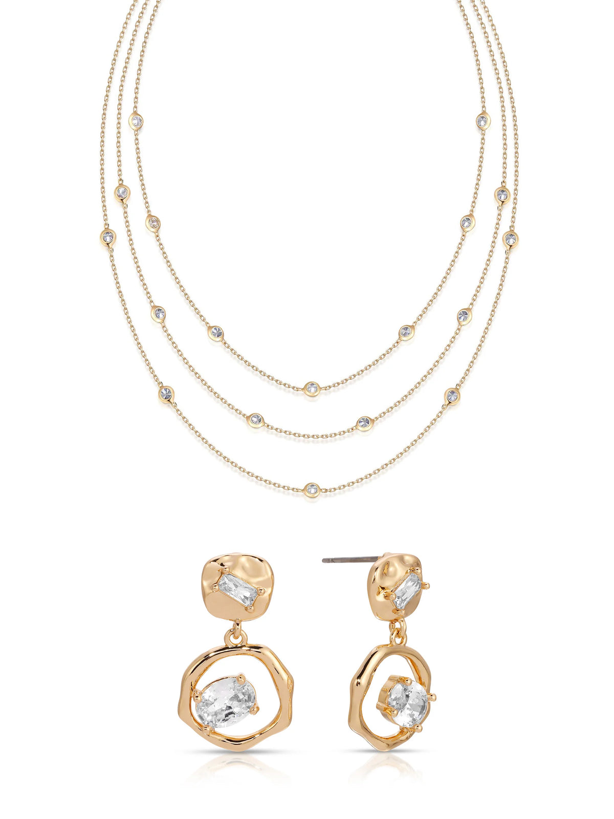 Dotted Crystal Layers Set