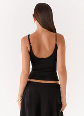 Blondie Tank Top - Black
