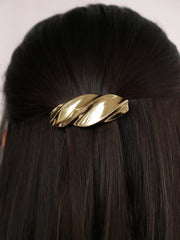 Golden Twist Barrette