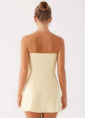 Bindi Mini Dress - Yellow