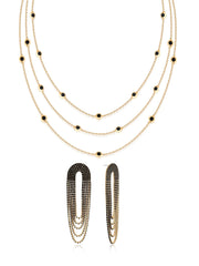 Crystal Fringe Set