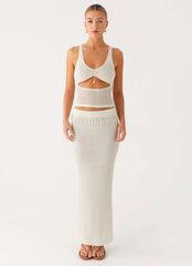 Basilia Knit Top - Off White