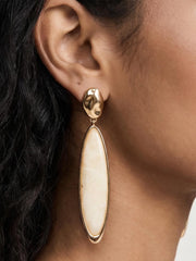 Elongated Drop Earrings