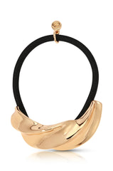Golden Twist Hair Tie