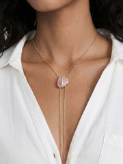 Rose Solstice Bolo Necklace