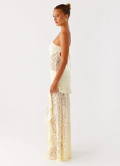 Benita Maxi Dress - Yellow