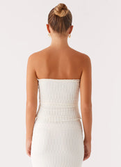 Blakely Tube Top - Ivory