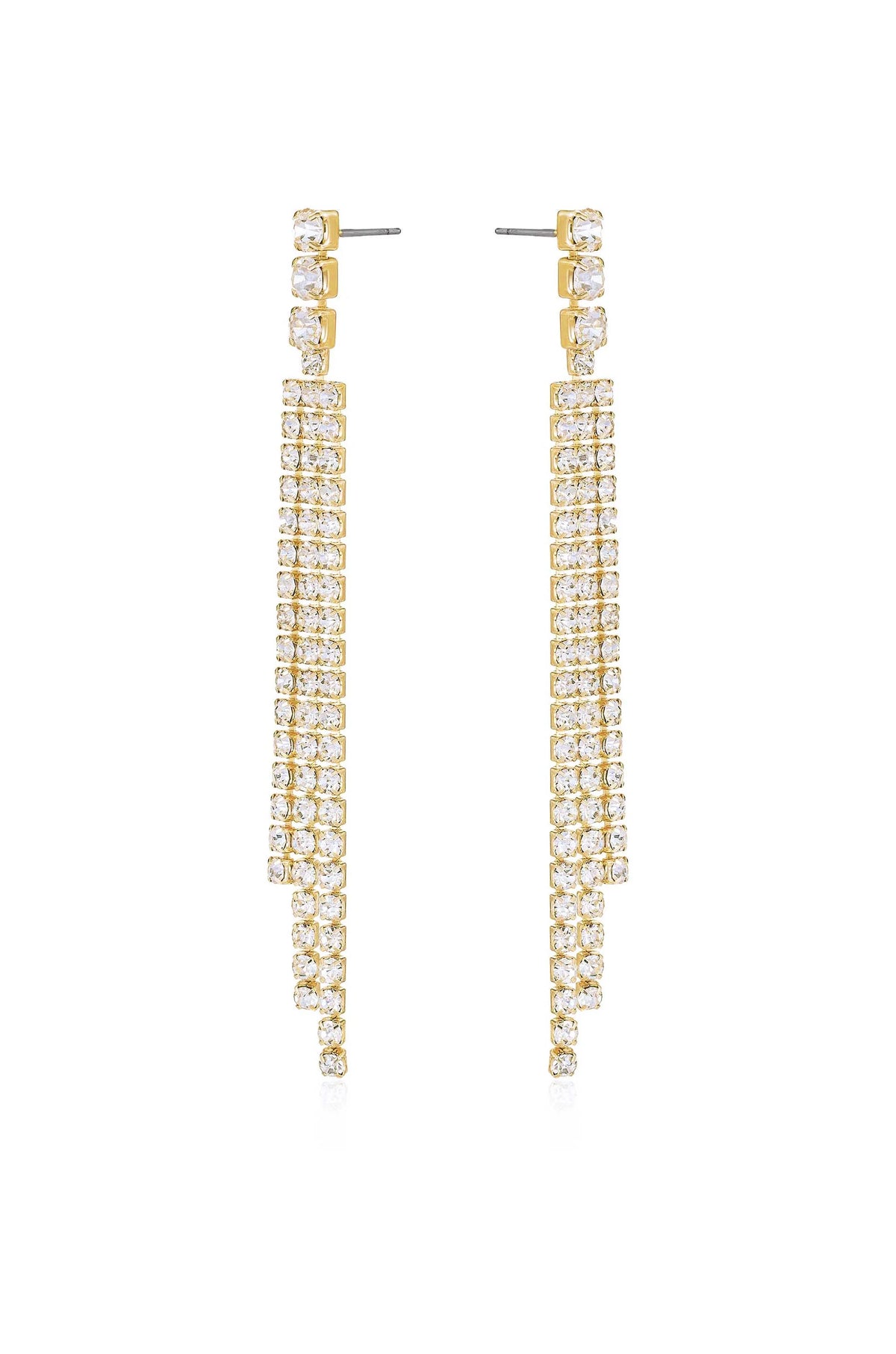 The Moment Crystal Dangle Earrings