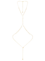 Crystal Fringe Body Chain