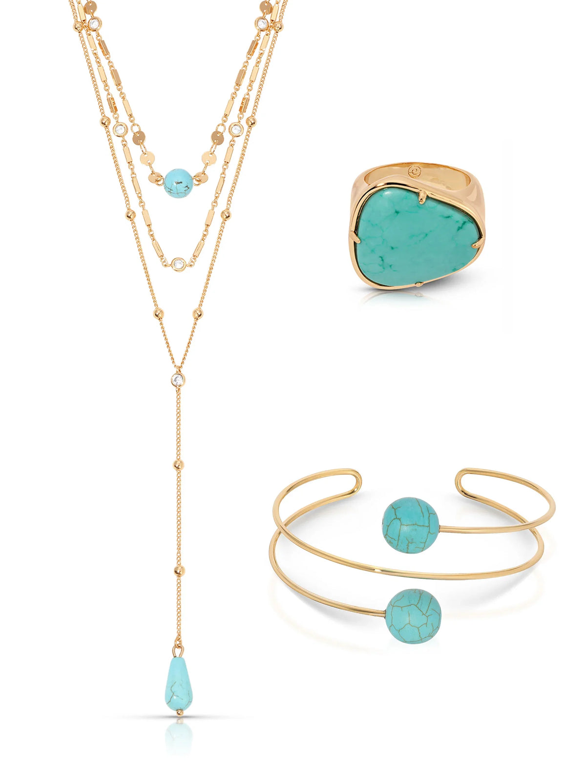 Turquoise Layers Set