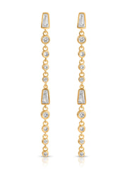 Crystal Linear Earrings